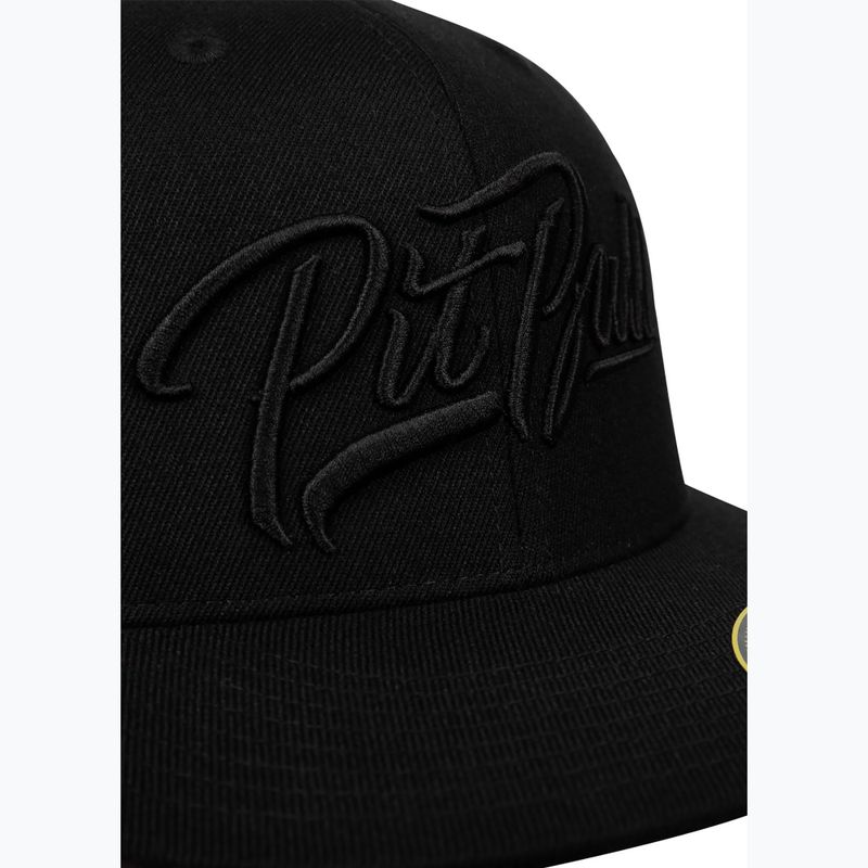 Pitbull teljes sapka El Jeffe Yp Classic fekete 4