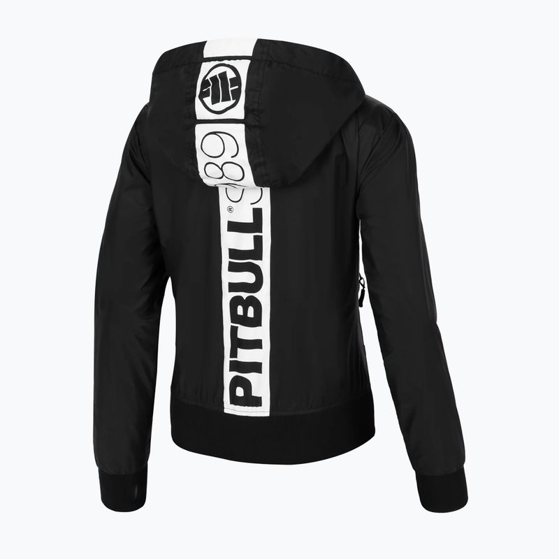 Női dzseki Pitbull West Coast Aaricia Hilltop Hooded Nylon black 2