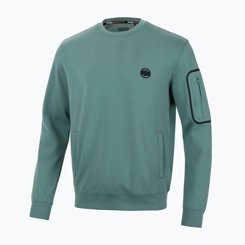 Pitbull West Coast férfi Explorer Crewneck pulóver menta színben 4