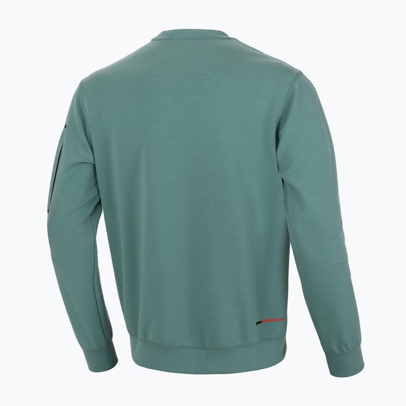 Pitbull West Coast férfi Explorer Crewneck pulóver menta színben 5