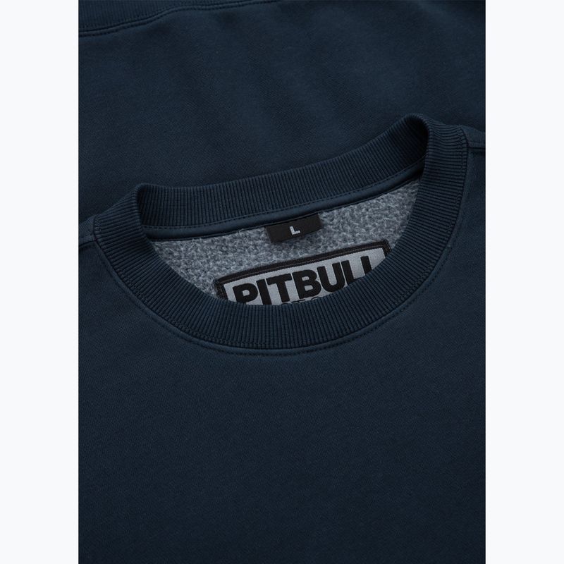 Férfi pulóver Pitbull West Coast Lancaster Crewneck dark navy 5