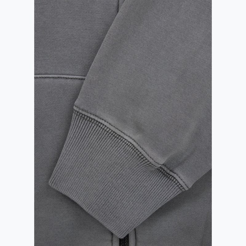 Női pulóver Pitbull West Coast Manzanita Washed Hooded Zip grey 9