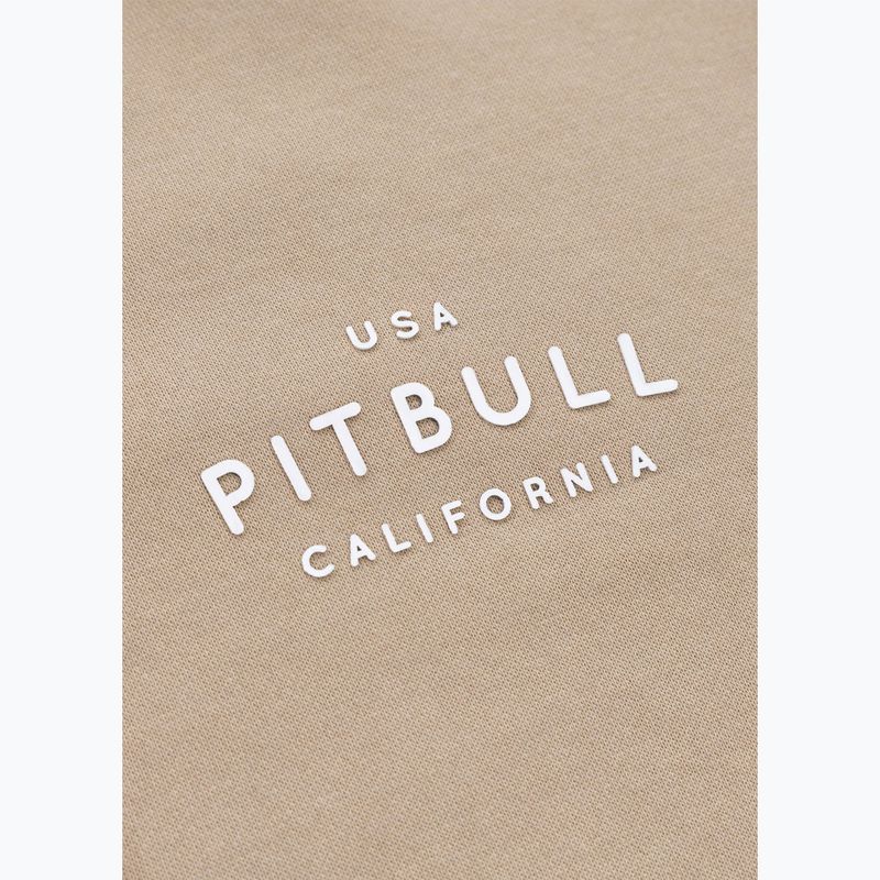 Női pulóver Pitbull West Coast Manzanita Washed Hooded Zip sand 7