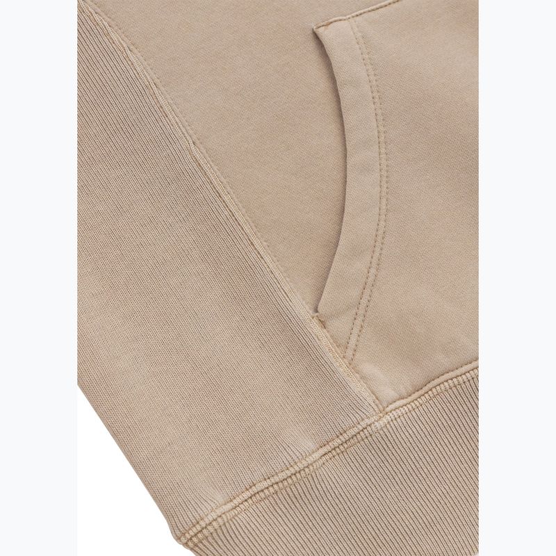 Női pulóver Pitbull West Coast Manzanita Washed Hooded Zip sand 9