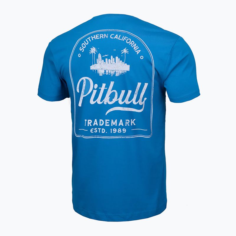 Férfi póló Pitbull West Coast So Cal royal blue 5