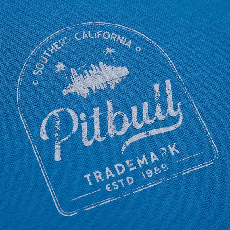 Férfi póló Pitbull West Coast So Cal royal blue 6