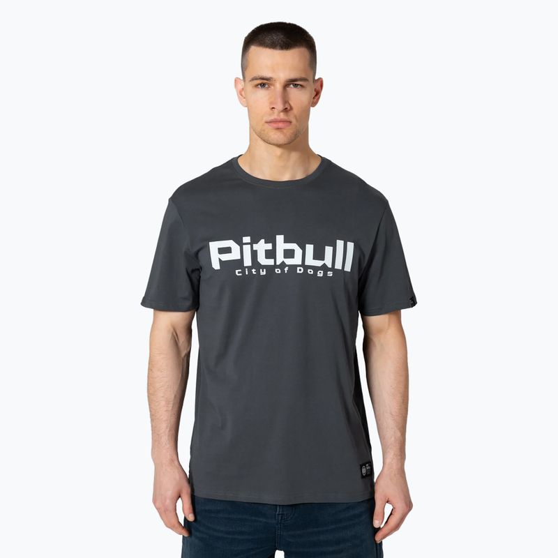 Férfi póló Pitbull West Coast City Of Dogs graphite