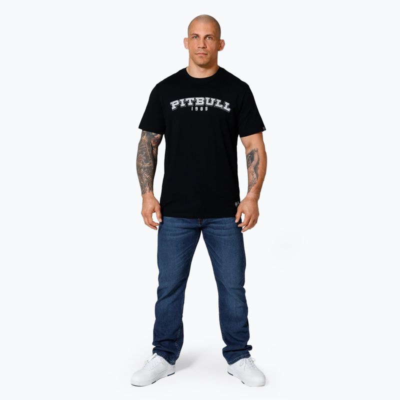 Férfi póló Pitbull West Coast Born In 1989 214039900001 black 2