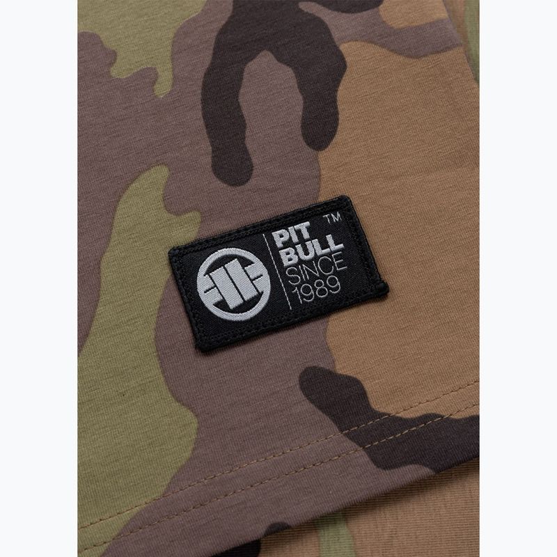 Férfi póló Pitbull Small Hilltop Tank Top woodland camo 8