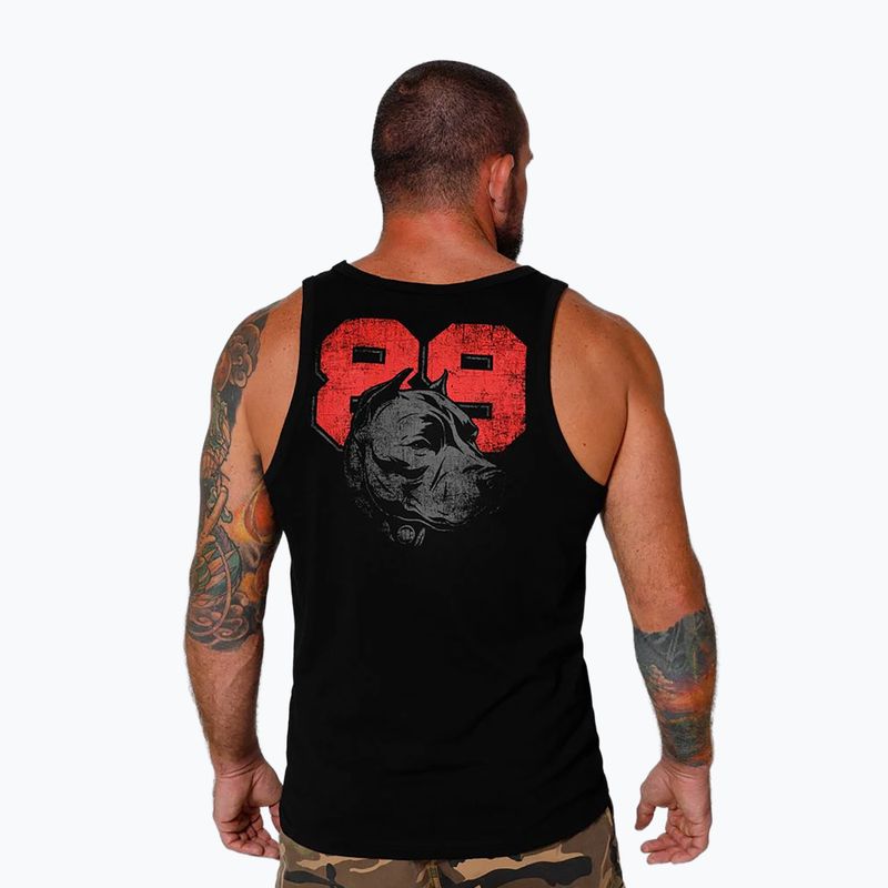 Pitbull West Coast Dog 89 fekete férfi tank top 3