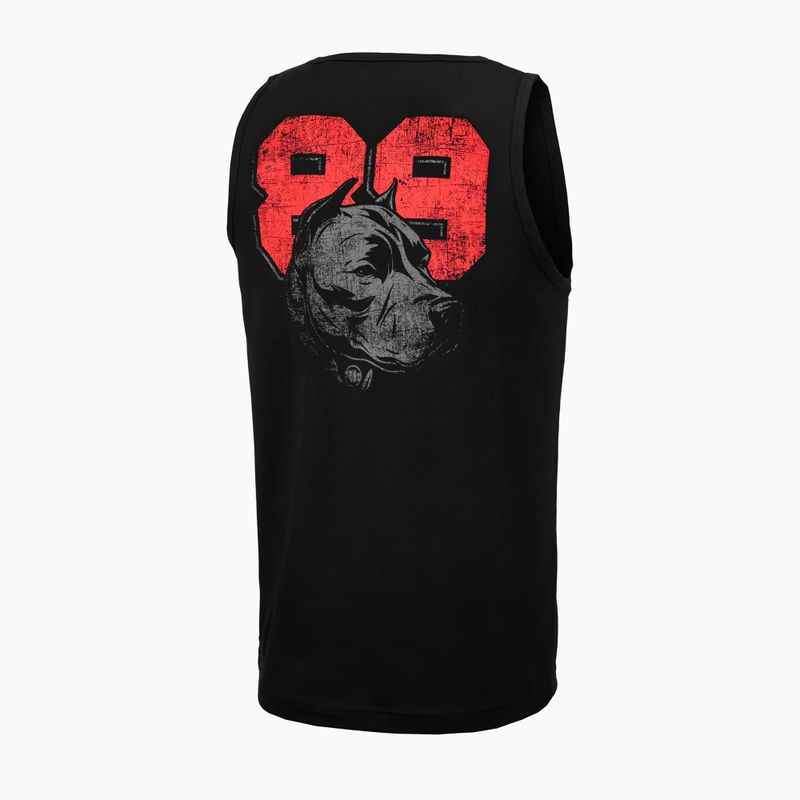 Pitbull West Coast Dog 89 fekete férfi tank top 2