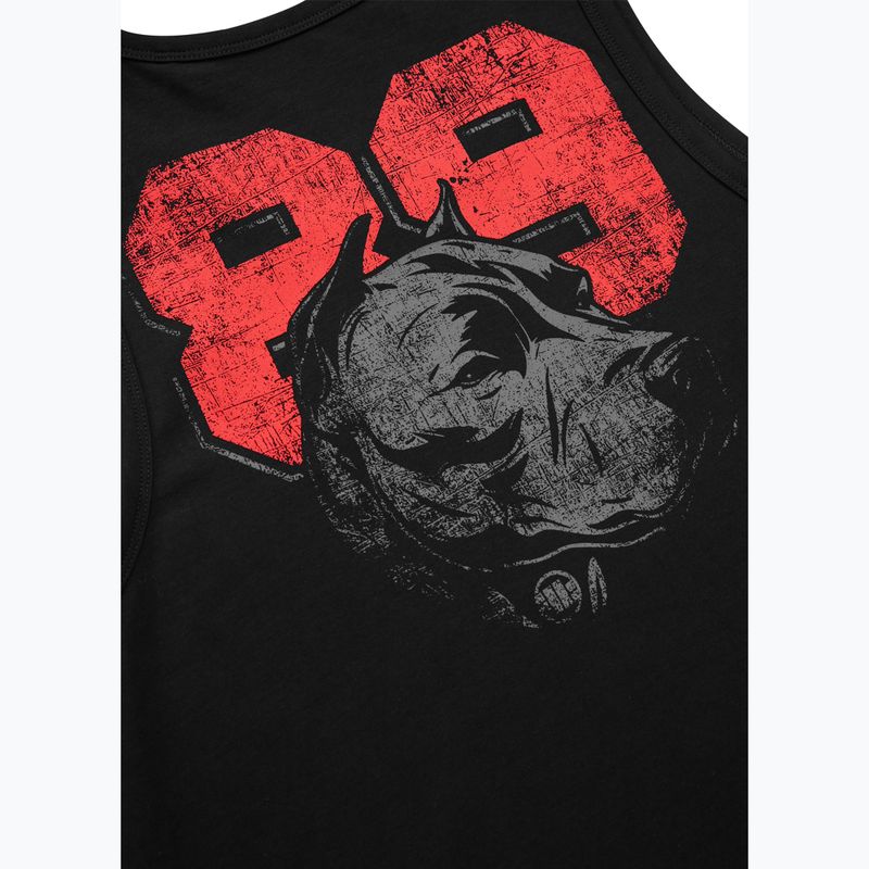 Pitbull West Coast Dog 89 fekete férfi tank top 5