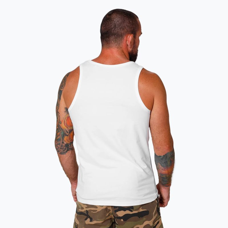 Pitbull West Coast férfi tank top Drive fehér 3