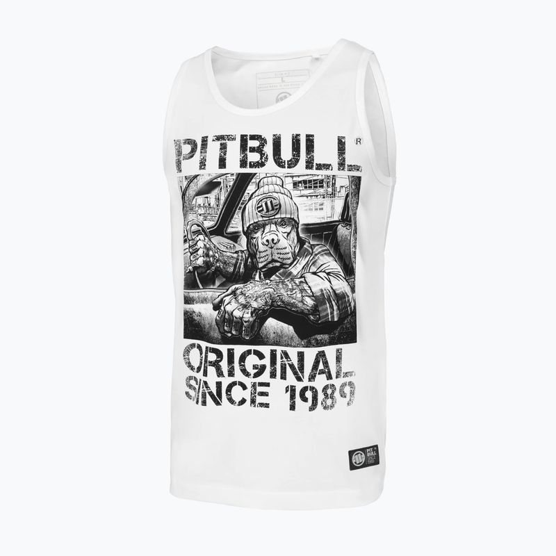 Pitbull West Coast férfi tank top Drive fehér 4