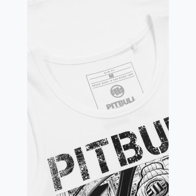 Pitbull West Coast férfi tank top Drive fehér 8