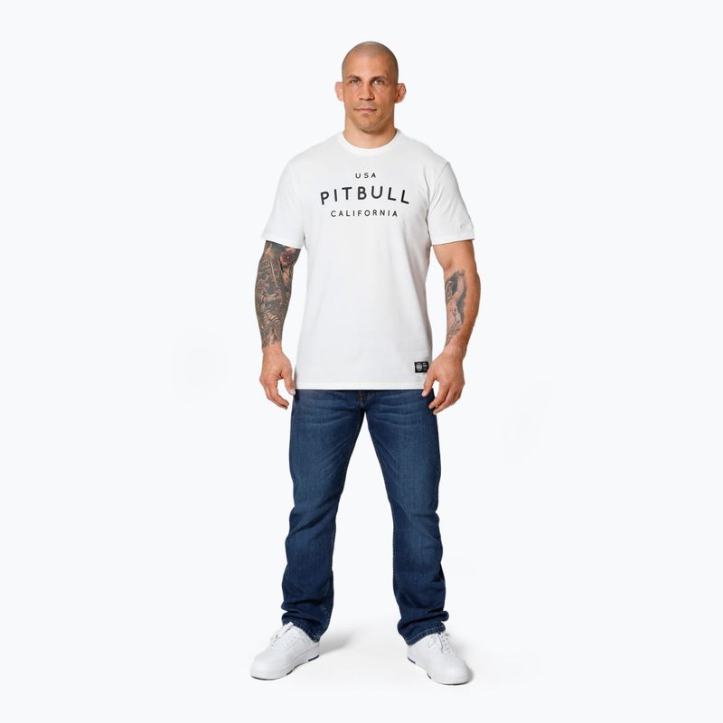 Férfi póló Pitbull West Coast Usa Cal white 2
