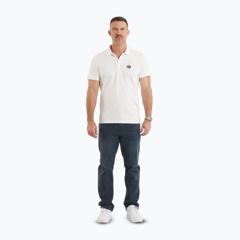 Férfi póló Pitbull West Coast Polo Jersey Small Logo white 2
