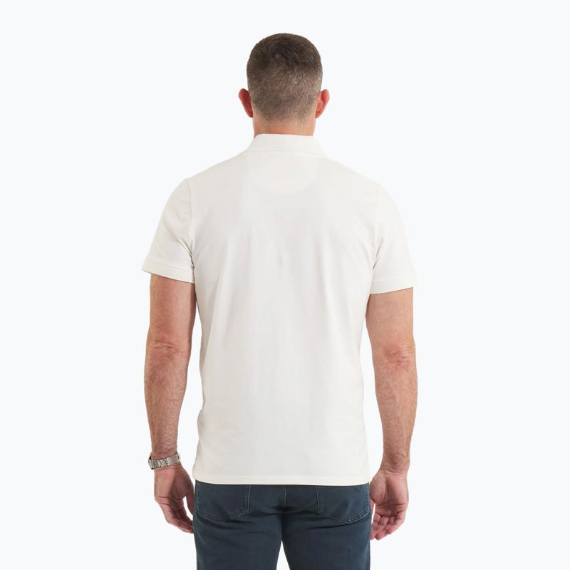 Férfi póló Pitbull West Coast Polo Jersey Small Logo white 3