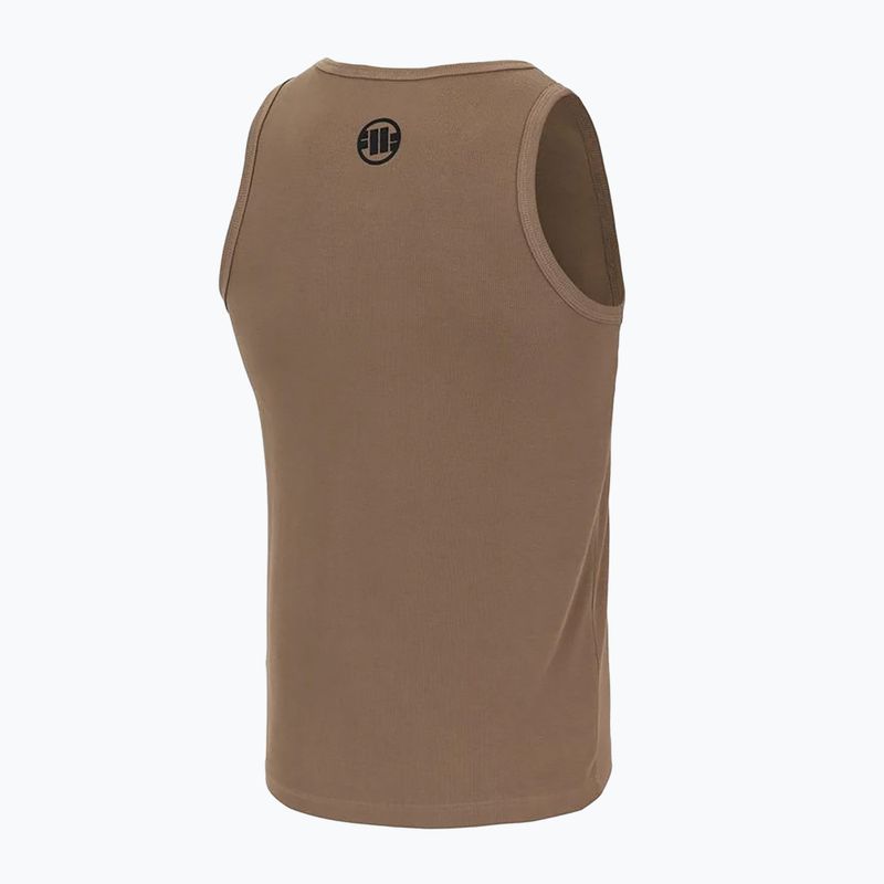 Férfi Pitbull Boxing Tank Top prérifarkas barna 5