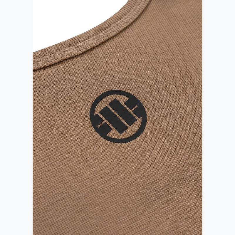 Férfi Pitbull Boxing Tank Top prérifarkas barna 8