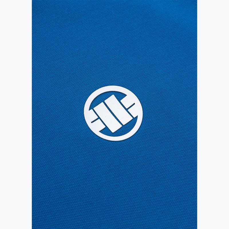 Férfi póló Pitbull Polo Pique Stripes Regular royal blue 8