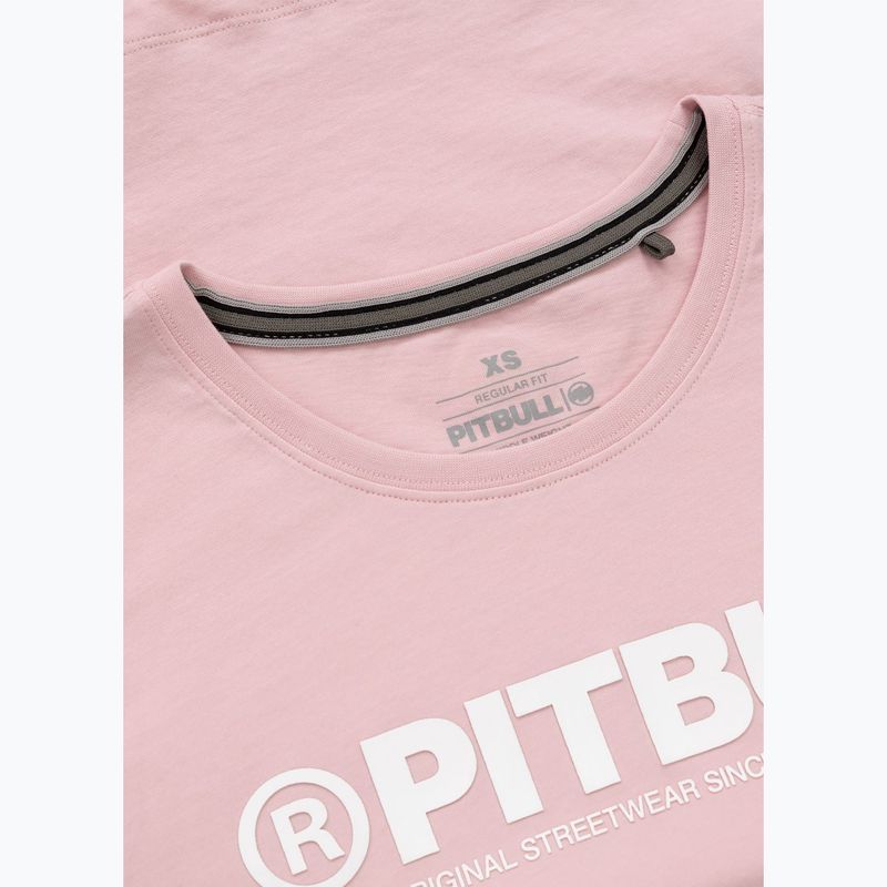 Pitbull R púderrózsaszín női póló 3