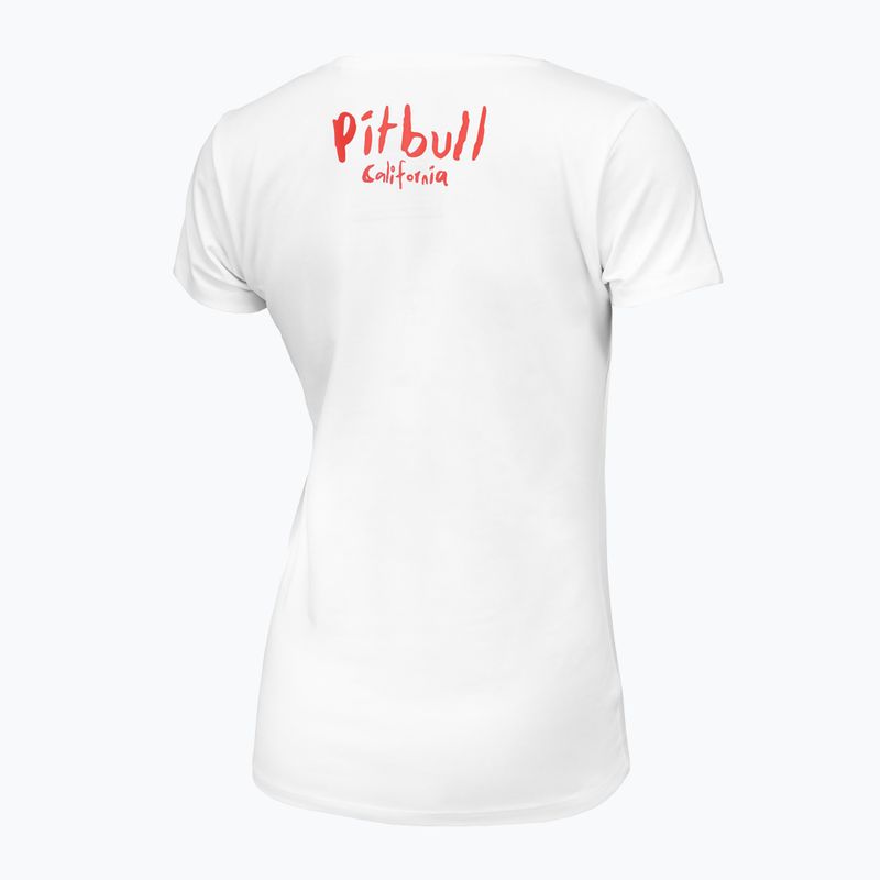 Női póló Pitbull West Coast Watercolor white 4