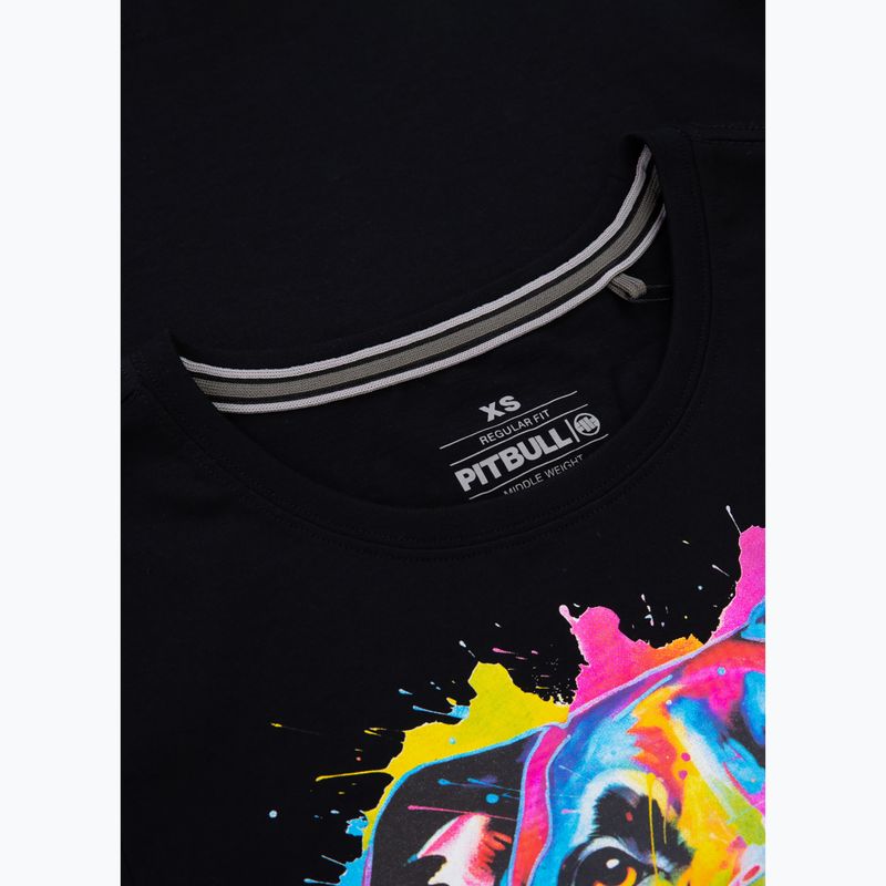 Női póló Pitbull West Coast Watercolor black 6