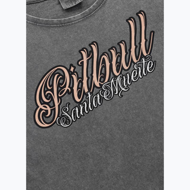 Férfi póló Pitbull West Coast Santa Muerte graphite 3