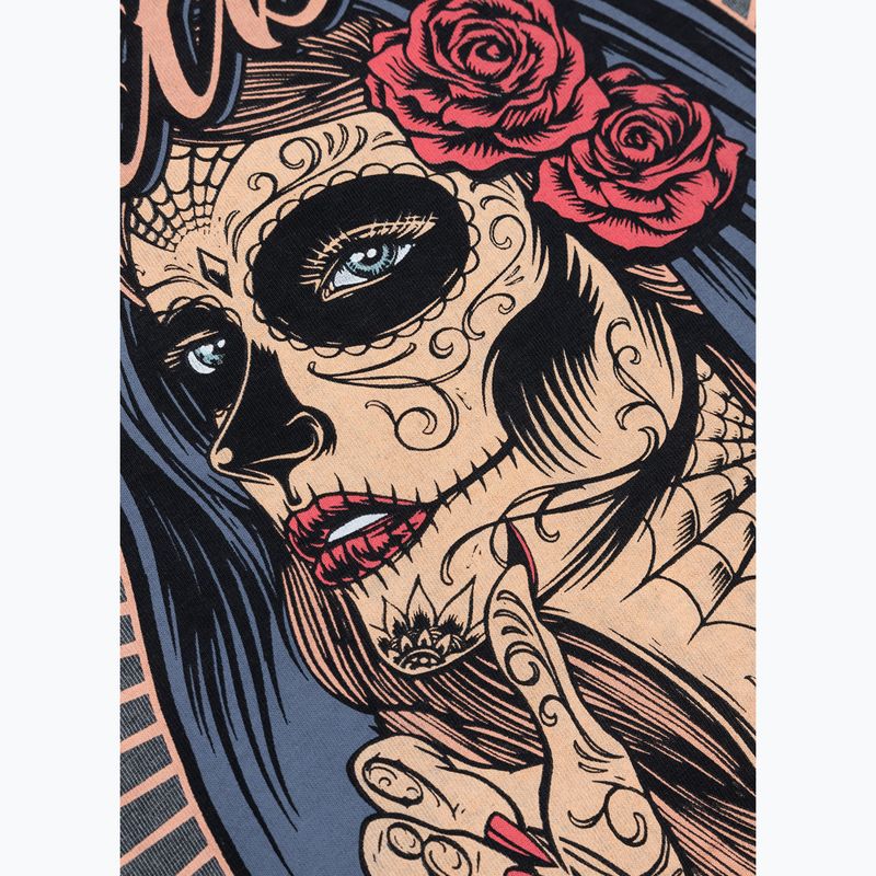 Férfi póló Pitbull West Coast Santa Muerte graphite 6