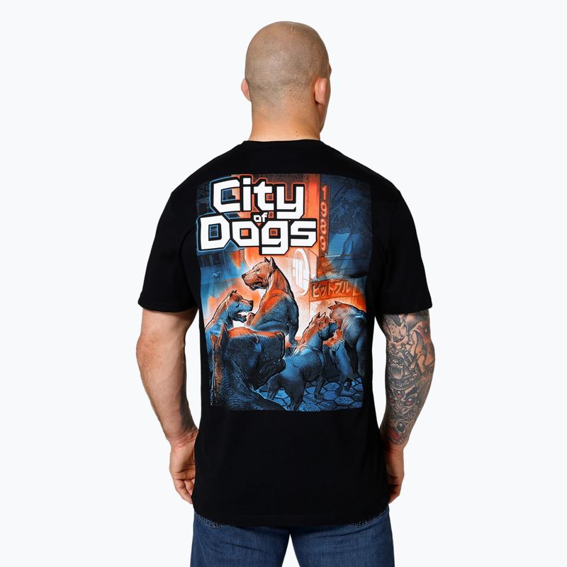 Férfi póló Pitbull West Coast City Of Dogs 214047900002 black 3