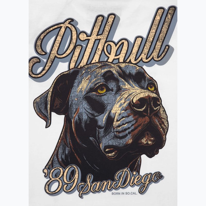 Férfi póló Pitbull West Coast Original white 8