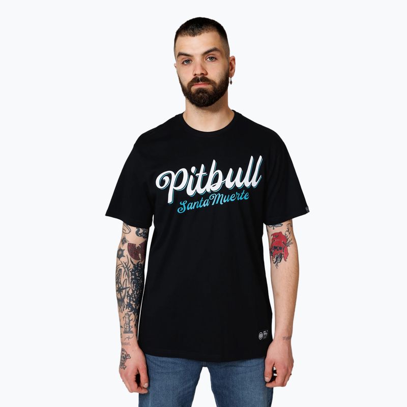 Férfi póló Pitbull West Coast Santa Muerte black