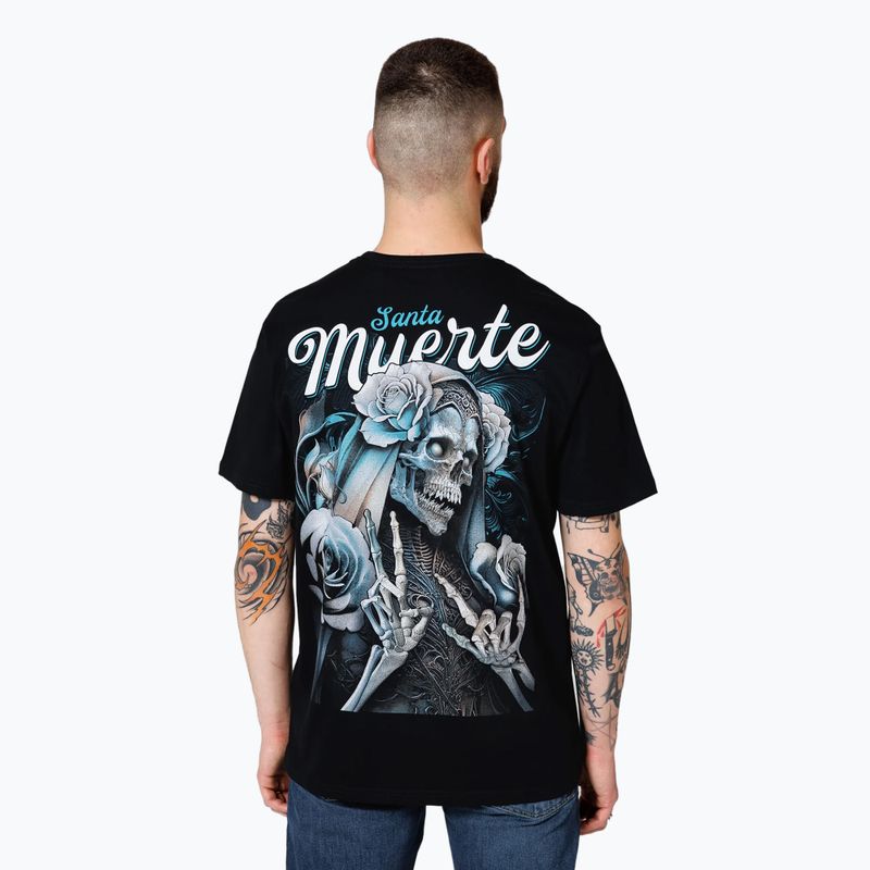 Férfi póló Pitbull West Coast Santa Muerte black 3
