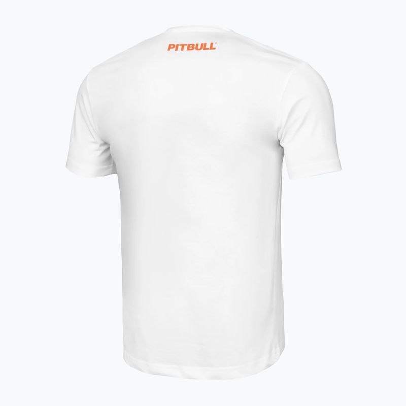 Férfi póló Pitbull West Coast Orange Dog 24 white 5