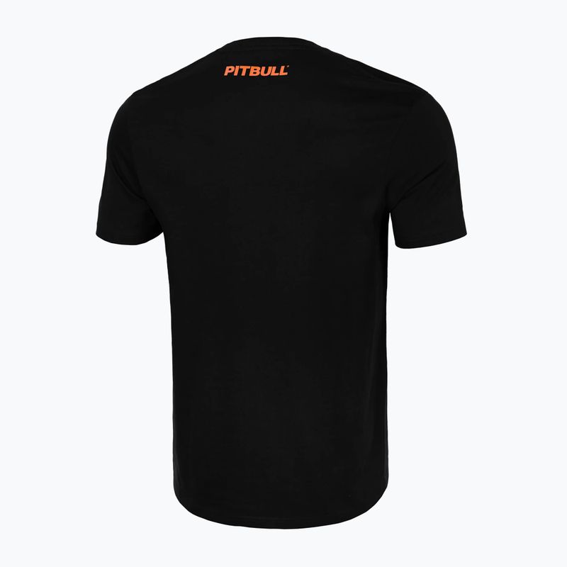 Férfi póló Pitbull West Coast Orange Dog 24 black 5