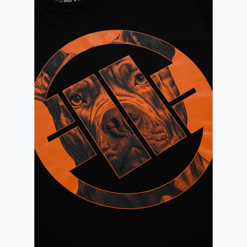 Férfi póló Pitbull West Coast Orange Dog 24 black 6