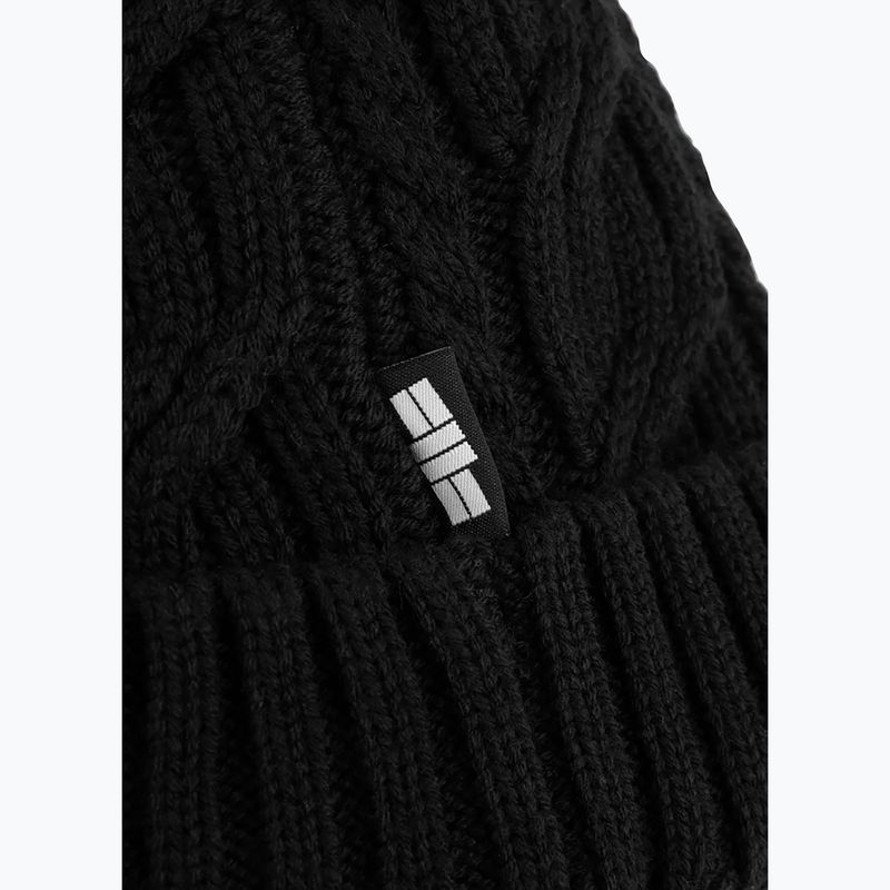Férfi téli sapka Pitbull Beanie Snow Crew black 3