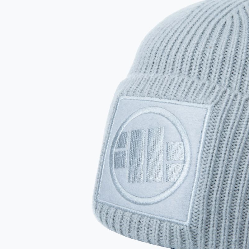 Férfi téli sapka Pitbull Beanie Logo Single Layer Cuff baby blue 3
