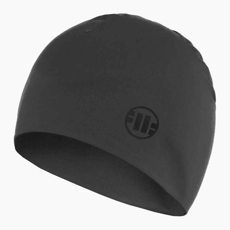 Férfi téli sapka Pitbull Beanie Small Logo II graphite