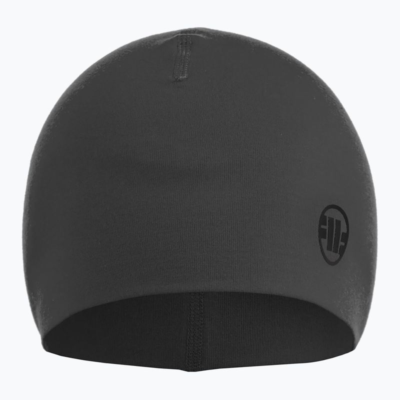 Férfi téli sapka Pitbull Beanie Small Logo II graphite 3