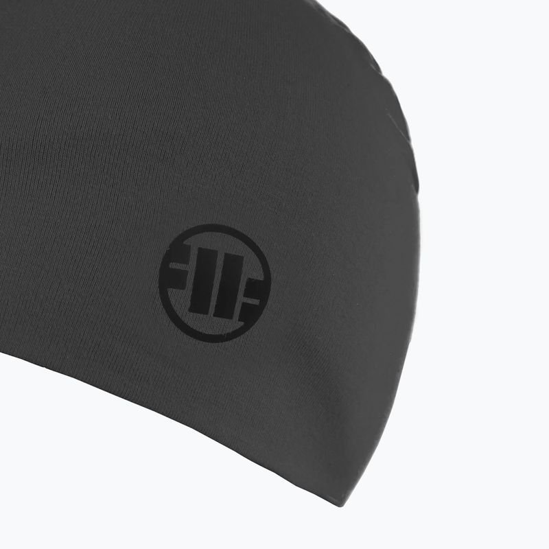 Férfi téli sapka Pitbull Beanie Small Logo II graphite 4