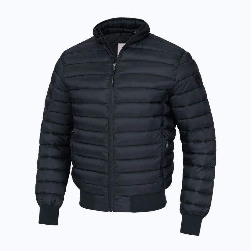 Férfi kabát Pitbull Lancaster Quilted dark navy