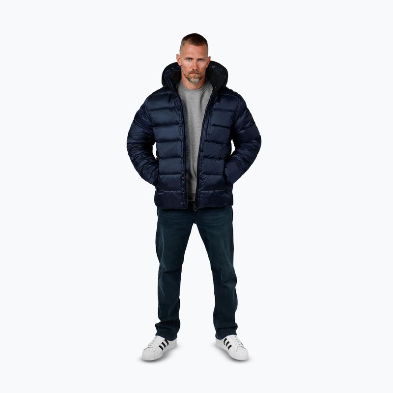 Férfi télikabát Pitbull Barles Ribstop Padded Hooded dark navy 2