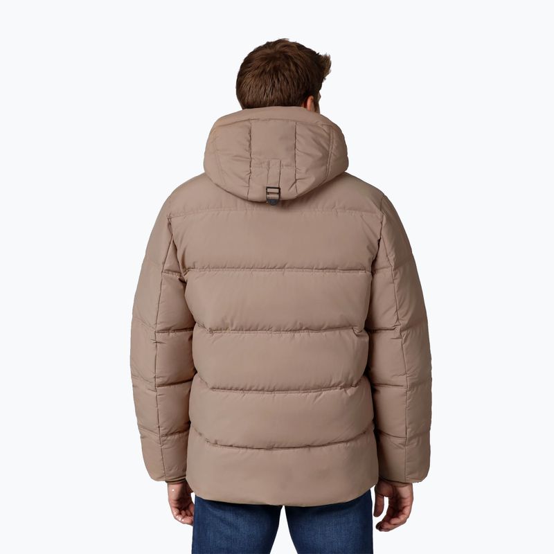 Férfi télikabát Pitbull Duncan Quilted Hooded dark sand 3