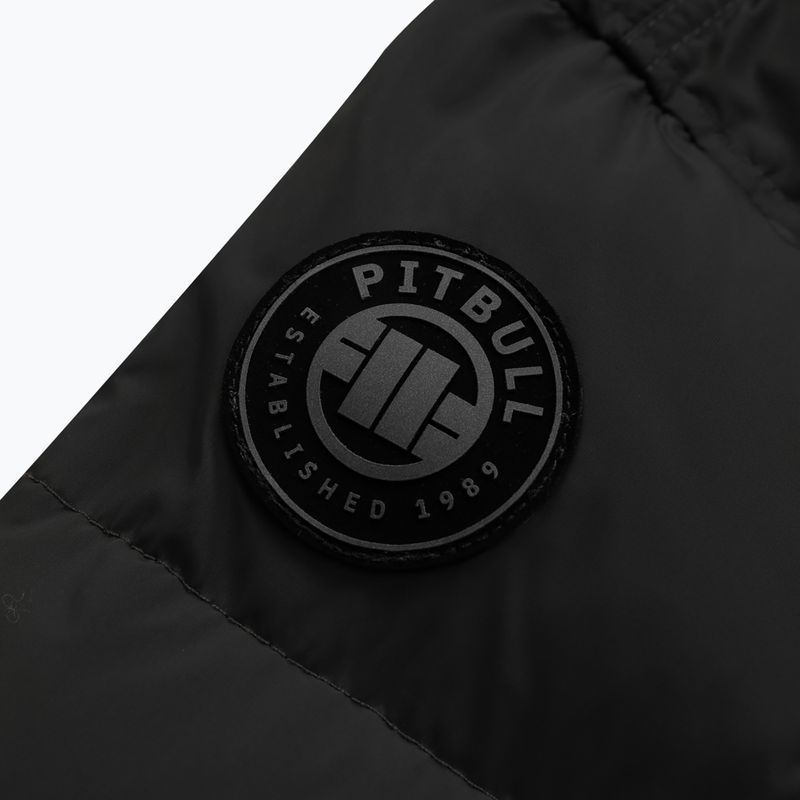 Férfi télikabát Pitbull Gopher Quilted Hooded black 6