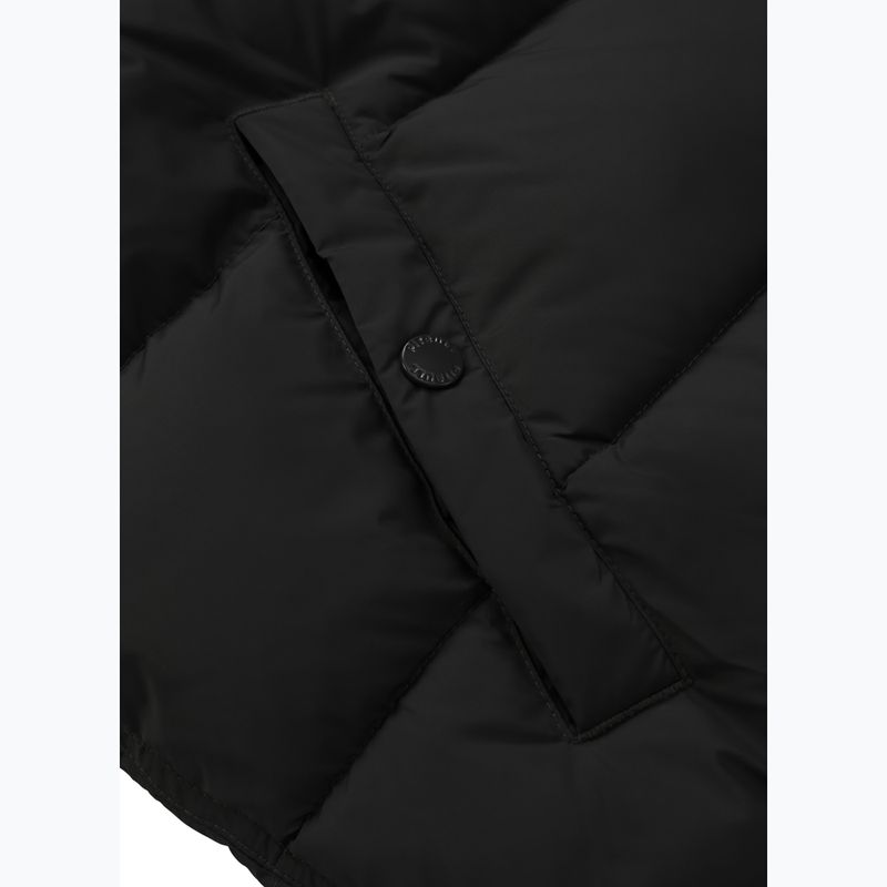 Férfi télikabát Pitbull Gopher Quilted Hooded black 8