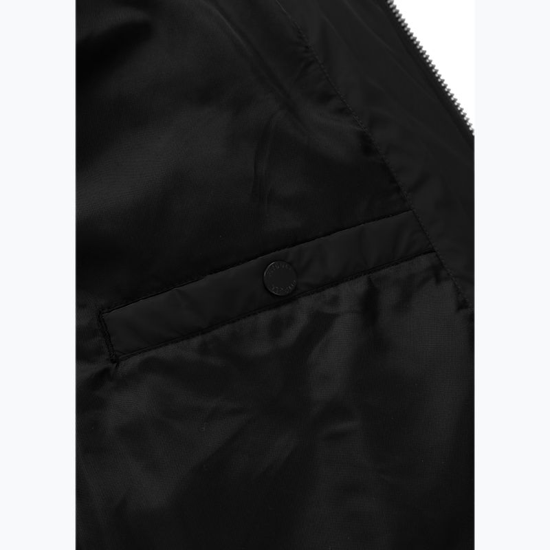 Férfi télikabát Pitbull Gopher Quilted Hooded black 9
