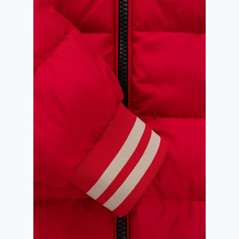 Férfi kabát Pitbull Hidden Quilted Hooded red/beige 10