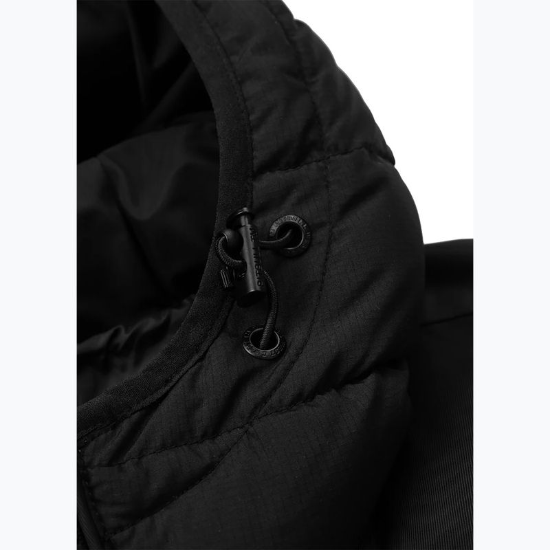 Férfi télikabát Pitbull Dillon Quilted Hooded black 8